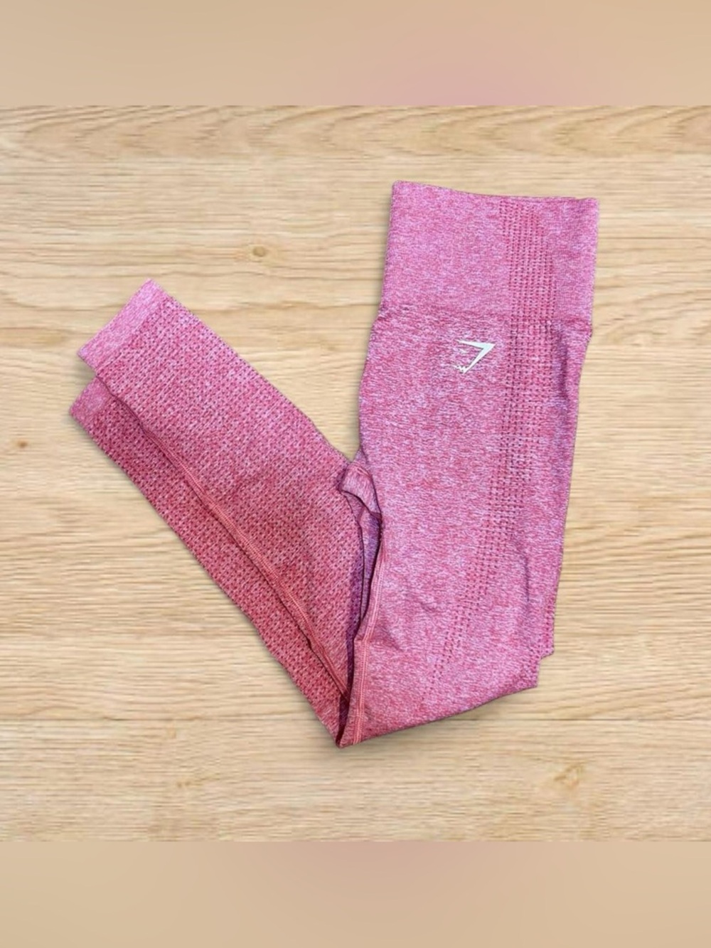 Gymshark | Strawberry Pink Seamless Leggings